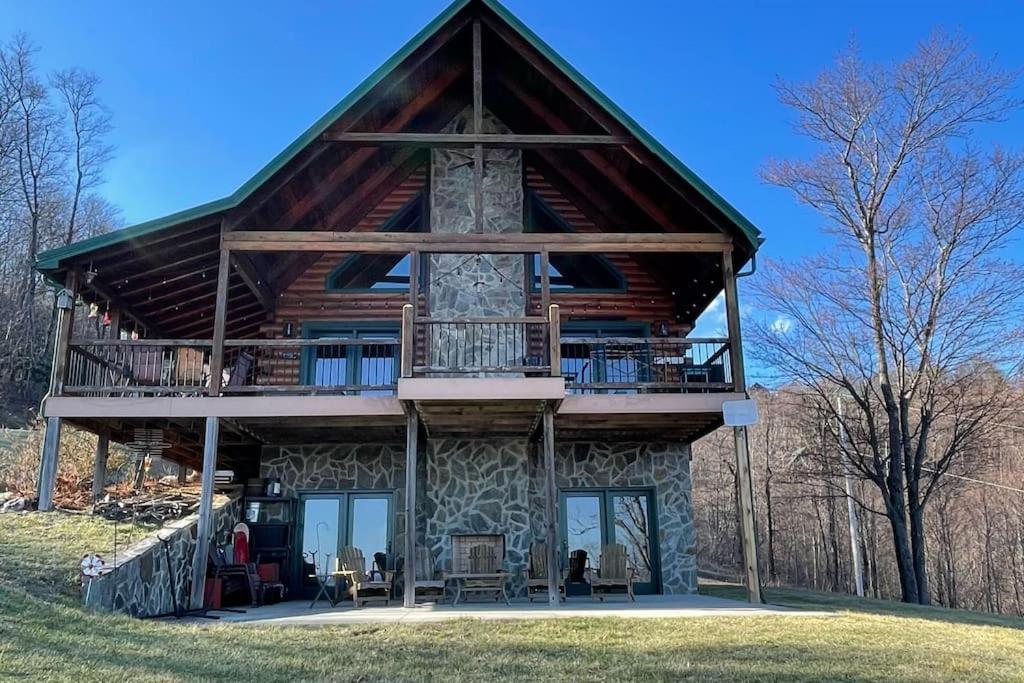 Blue Ridge Parkway Panoramic Paradise-60 Mile View Fancy Gap Exterior photo